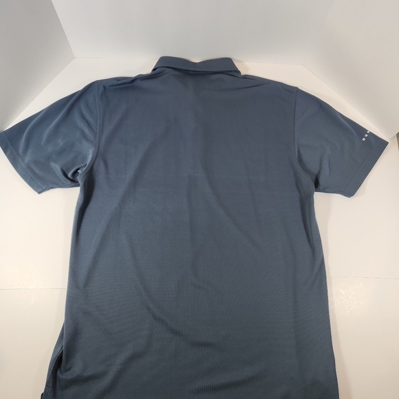 DUNNING Golf Men's M Performance Wicking Polo Short Sleeve Striped - Picture 6 of 8